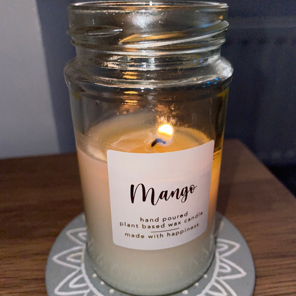 30 adet-50mm Özel Mum Kavanoz  - Personalised Candle Label incelemesi ve fiyatı