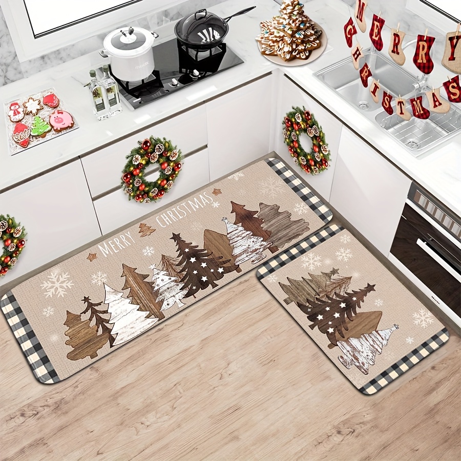 VIKAMA Set Noel Mutfak Halılar - Family Tree Print incelemesi ve fiyatı