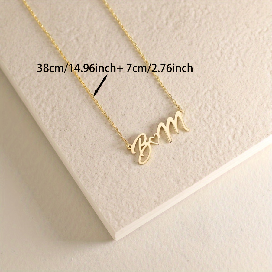 Kadınlar için özel Ad Kolye Su - Name Necklace Custom incelemesi ve fiyatı