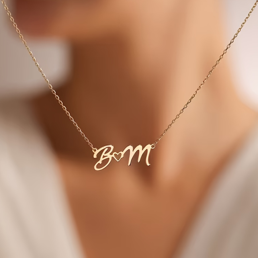 Kadınlar için özel Ad Kolye Su - Name Necklace Custom incelemesi ve fiyatı