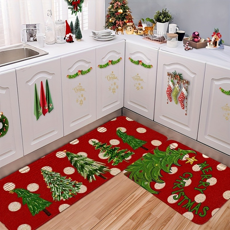 VIKAMA Set Noel Mutfak Halılar - Family Tree Print incelemesi ve fiyatı