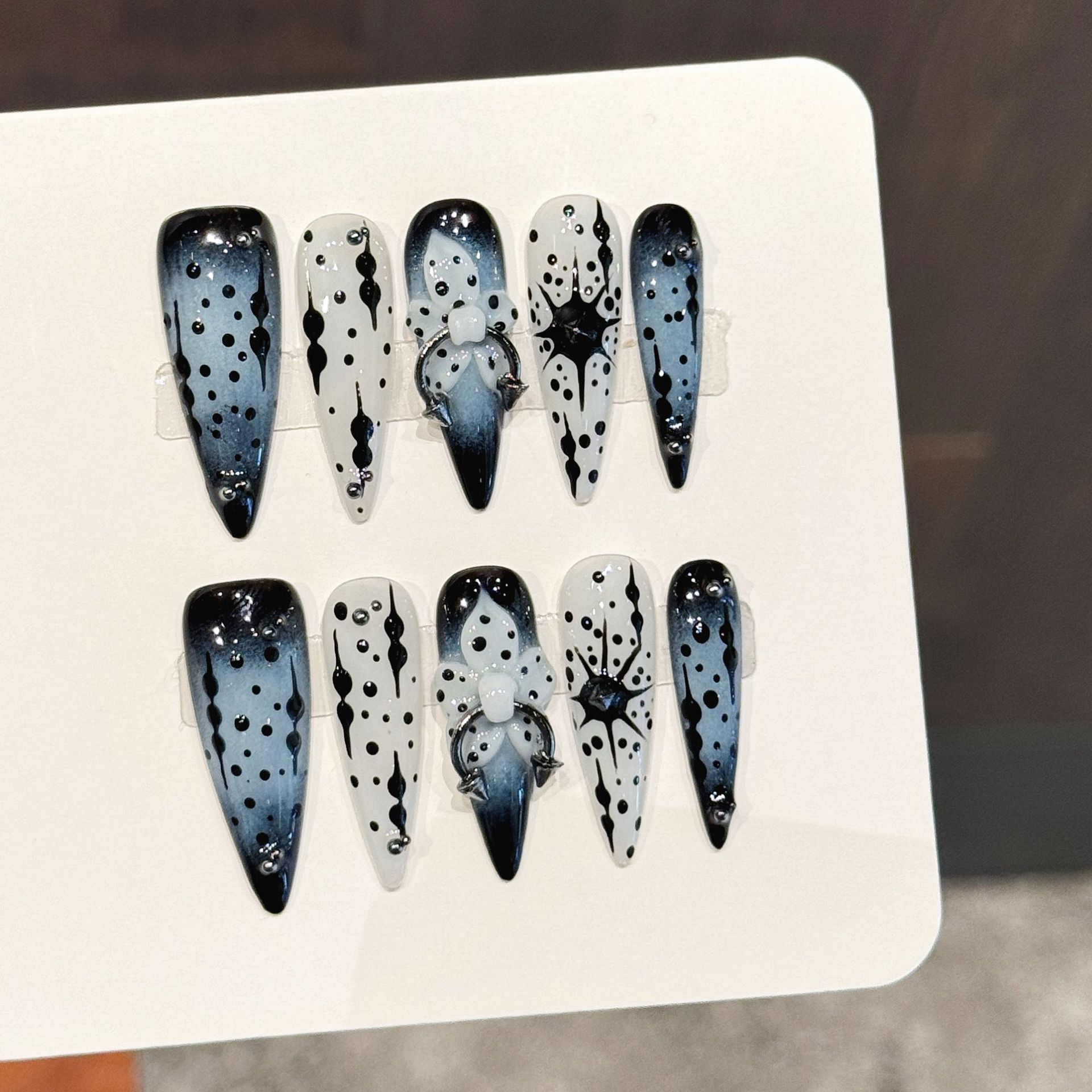 10 Adet Gradyan Mürekkep Mavis - Pressed Flower Art incelemesi ve fiyatı